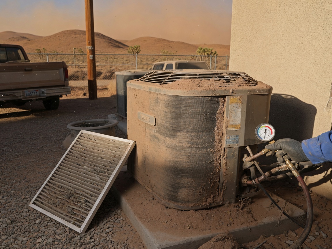 Common AC Issues From Desert Dust In Sparks Nevada